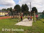 Fotbalové a dětské hřiště v Kunčicích